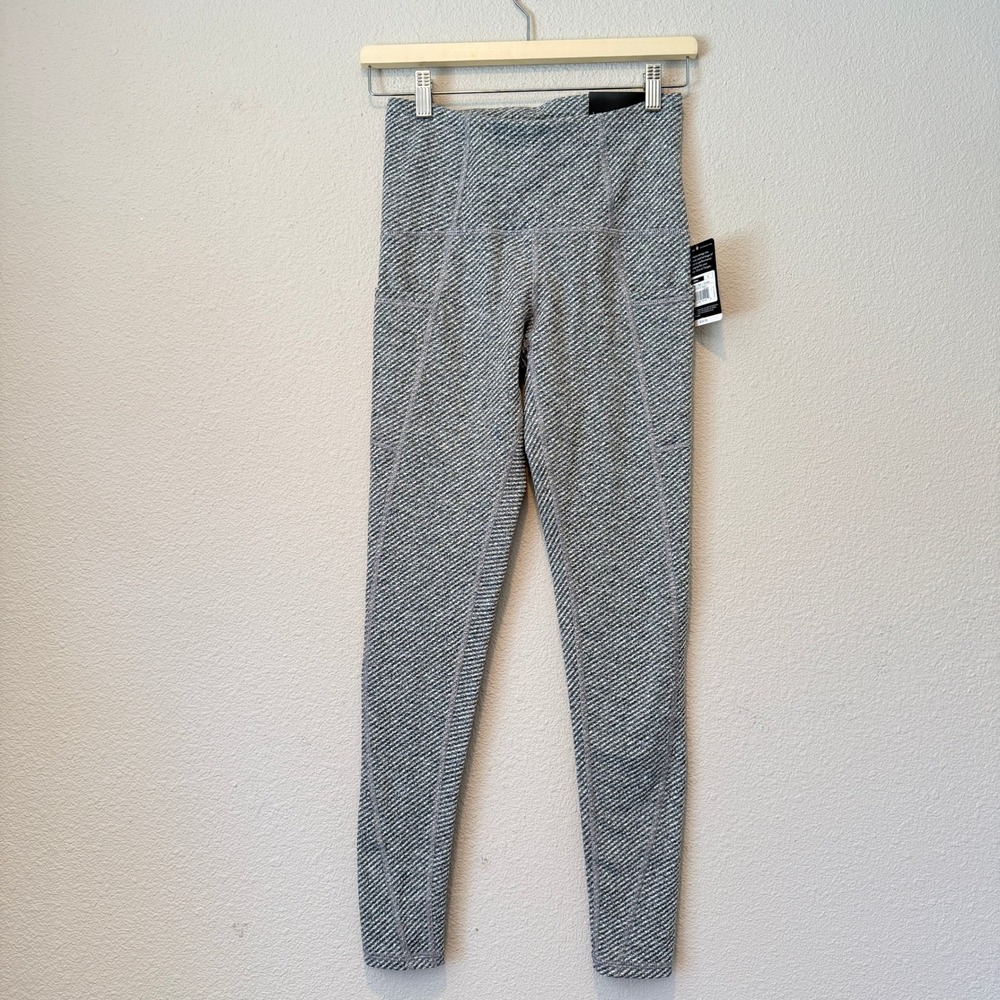 C9 Champion Womens Urban Fit High Rise Compression Leggings Gray Space Dye B9602